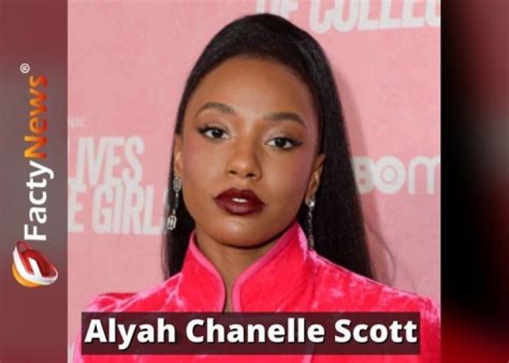 Alyah Chanelle Scott Height, Weight, Net Worth, Age, Birthday, Wikipedia, Who, Nationality, Biography