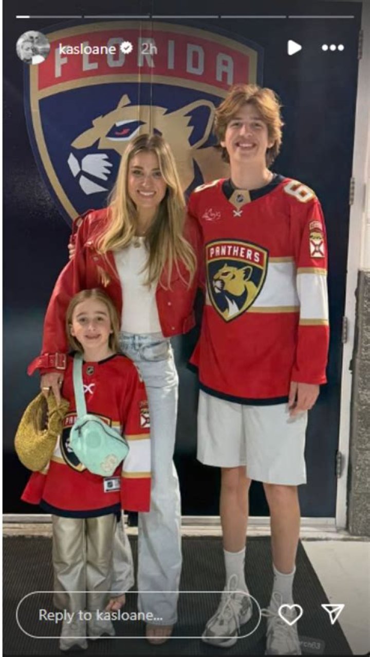 Brad Marchand Son Sloane and Kids with Wife Katrina