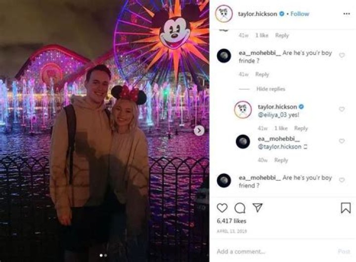 Who Is Taylor Hickson Partner David Nadeau? Meet ‘Motherland: Fort Salem’ Actress On Instagram
