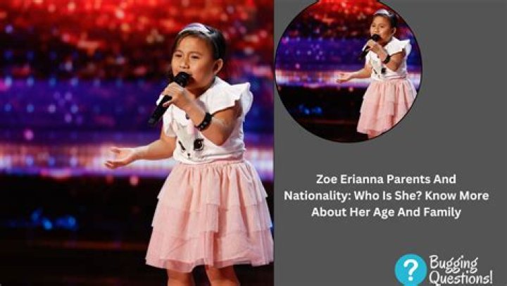 Zoe Erianna Parents, Nationality, Age And Bio